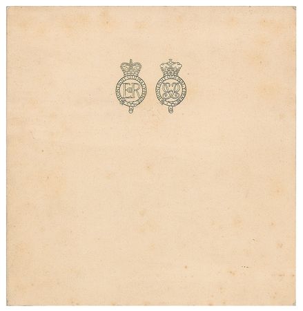 Lot #199 Queen Elizabeth II and Prince Philip Christmas Card - Image 2