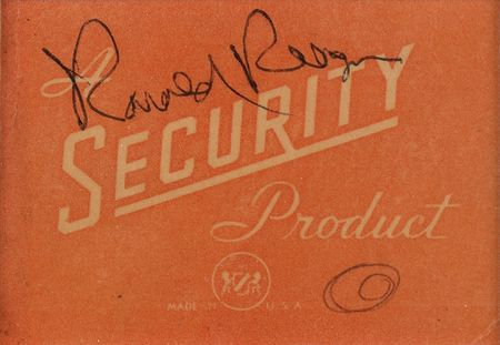 Lot #134 Ronald Reagan Signature - Image 2