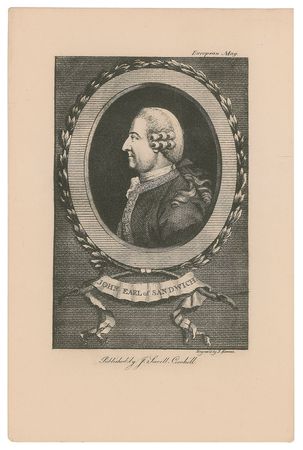 Lot #192 John Montagu, Earl of Sandwich Handwritten Letter Signed - Image 2