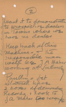 Lot #175 Thomas Edison Letters - Image 2