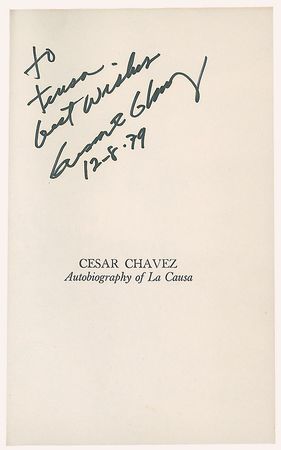 Lot #221 Cesar Chavez Book - Image 1