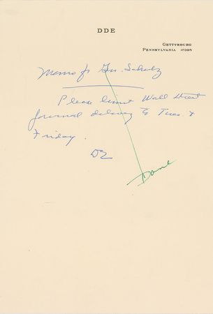 Lot #95 Dwight D. Eisenhower - Image 1