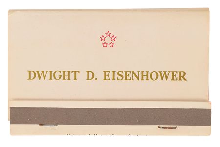 Lot #98 Dwight D. Eisenhower Matchbooks and Signature Group Lot - Image 4