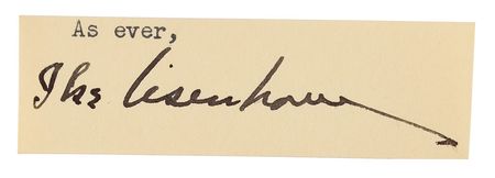 Lot #99 Dwight D. Eisenhower RNC Pass and Signature Pass and Signature - Image 4