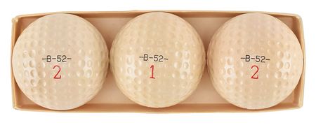 Lot #47 Dwight D. Eisenhower's Personally-Owned 'Gen. Ike' Golf Balls (3): Three golf balls personalized for 