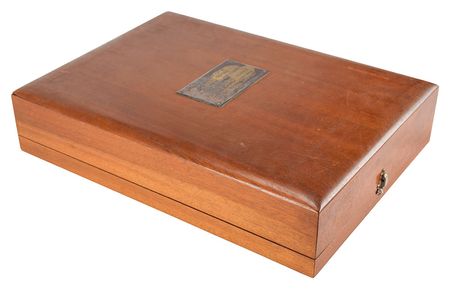 Lot #48 Dwight D. Eisenhower: Spanish Dagger Presented to Robert L. Schulz Dagger and Travel Token - Image 6