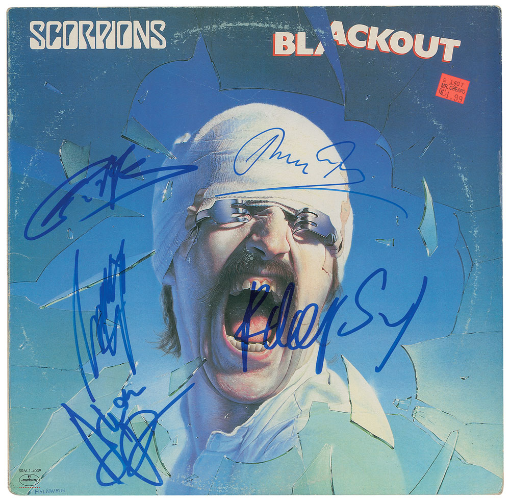 Scorpions Signed Album | RR Auction