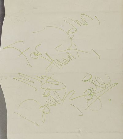 Lot #9199 David Bowie Signed Poster - Image 3