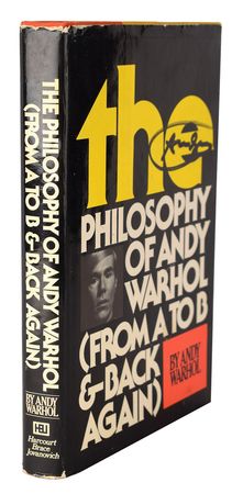Lot #9552 Andy Warhol Signed Sketch in Book - Image 2