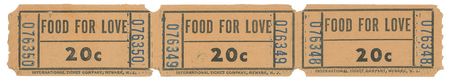Lot #9040  Woodstock Food for Love Tickets