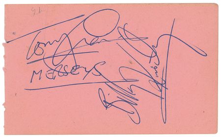 Lot #9068  Led Zeppelin Signatures - Image 3