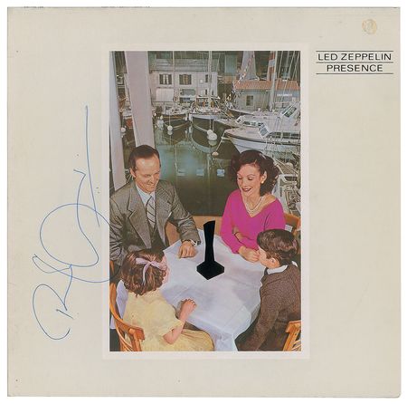 Lot #9071  Led Zeppelin: Robert Plant Signed Albums (3) - Image 3