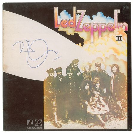 Lot #9071  Led Zeppelin: Robert Plant Signed Albums (3) - Image 4