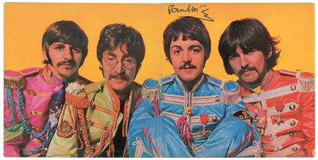 Lot #9313  Beatles: Paul McCartney Signed Album - Image 1