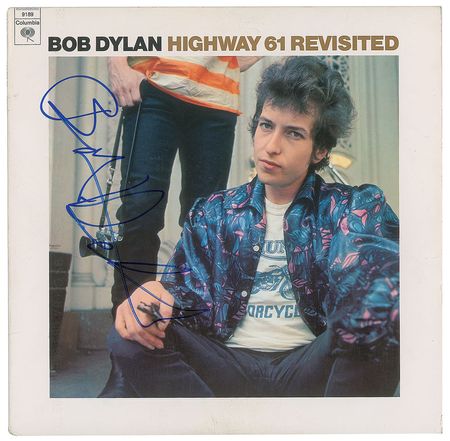 Lot #9325 Bob Dylan Signed Album - Image 1