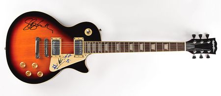Lot #9331  Guns N' Roses Signed Guitar - Image 1