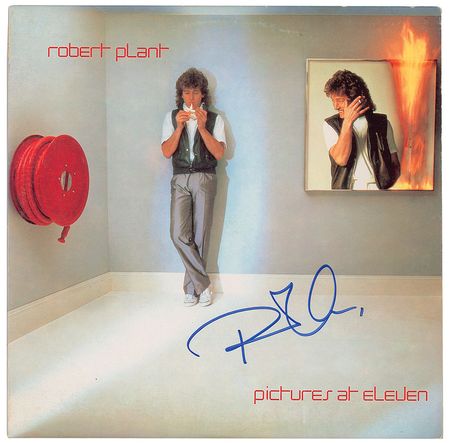 Lot #9074  Led Zeppelin: Robert Plant Signed Album - Image 1