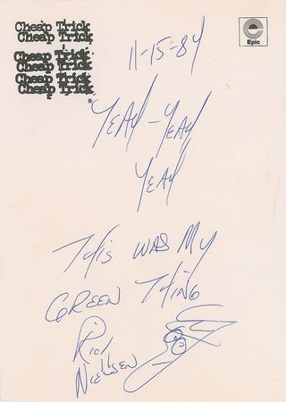 Lot #9207 Rick Nielsen's Cheap Trick Sweater - Image 3