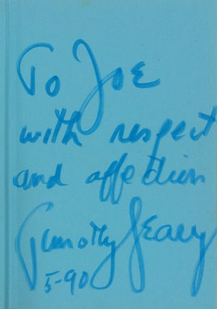 Lot #9557 Timothy Leary Signed Book - Image 1