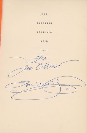 Lot #9559 Tom Wolfe Signed Book - Image 1