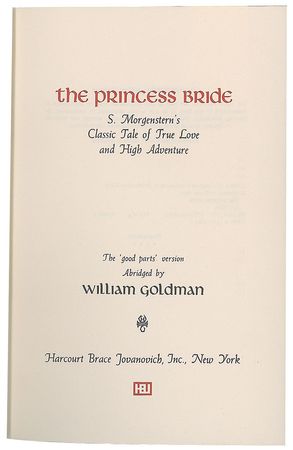 Lot #9553 William Goldman Signature and First Edition Book - Image 1
