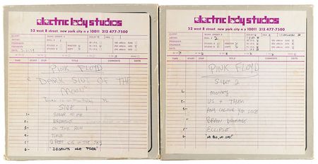 Lot #9210  Pink Floyd 'Dark Side of the Moon' Master Reel Tapes - Image 1