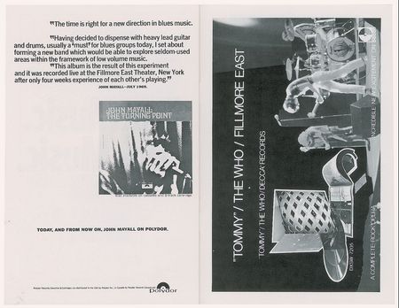 Lot #9029 The Who Six Nights of 'Tommy' Fillmore East Program - Image 3