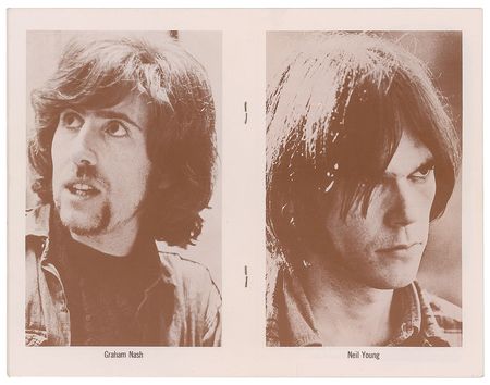 Lot #9006  Crosby, Stills, Nash, & Young Fillmore East Program - Image 3