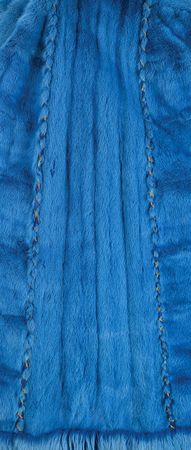 Lot #9304  Lady Gaga's Screen-Worn Blue Fur Coat from American Horror Story - Image 10