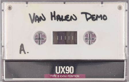 Lot #9250  Van Halen Demo Cassette Tape - Image 1