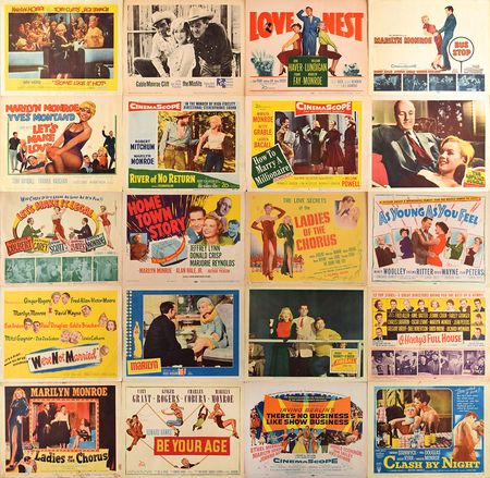 Lot #9504 Marilyn Monroe Archive of (20) Lobby Cards - Image 3