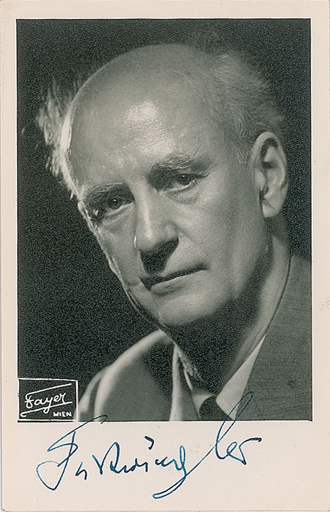 Wilhelm Furtwangler | RR Auction