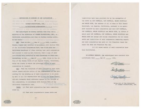 Lot #901 Lou Costello - Image 1