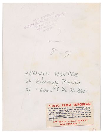 Lot #657 Marilyn Monroe Photograph - Image 2