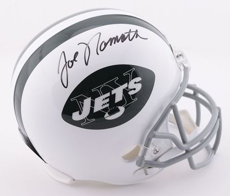 Lot #801 Joe Namath Helmet - Image 1
