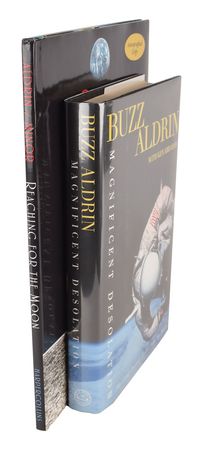 Lot #274 Buzz Aldrin Books - Image 1