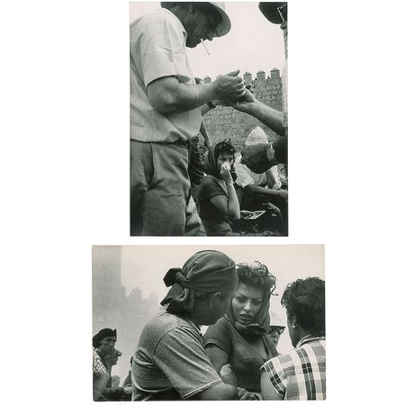 Lot #7322 The Pride and the Passion: Sophia Loren Pair of Original Photographs by Ernst Haas - Image 1