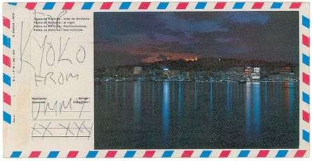 Lot #421 Beatles: Lennon and Ono: A message to Yoko’s daughter Kyoko, with sketches by Lennon - Image 4