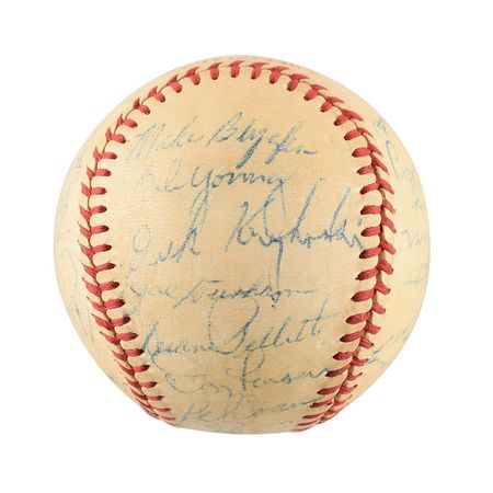 Lot #767 Baltimore Orioles: 1954 Baseball - Image 1