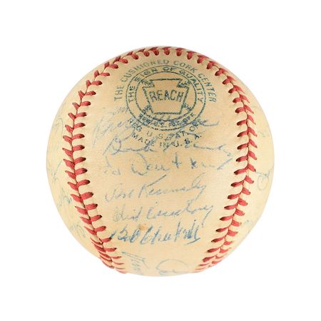 Lot #767 Baltimore Orioles: 1954 Baseball - Image 3