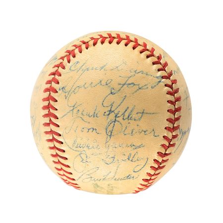 Lot #767 Baltimore Orioles: 1954 Baseball - Image 5