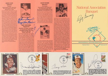 Lot #771  Baseball Stars and Hall of Famers - Image 3