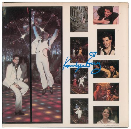 Lot #726 The Bee Gees and John Travolta Signed Album - Image 3