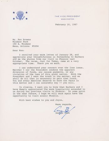 Lot #44 George Bush - Image 1