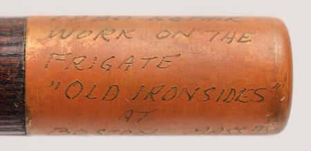 Lot #254 USS Constitution Artifact - Image 7