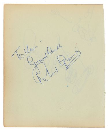 Lot #340 Walt Disney Signature - Image 2