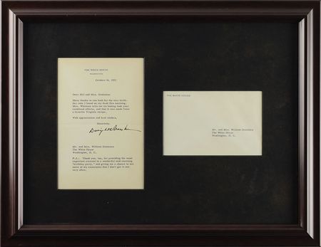 Lot #52 Dwight D. Eisenhower Typed Letter Signed - Image 1