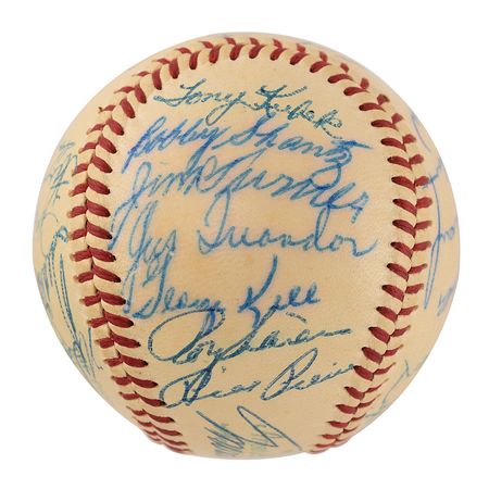Lot #768 Baseball All-Stars: 1957 Baseball - Image 5