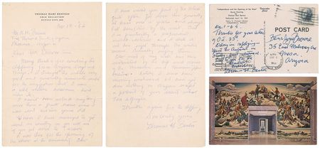 Lot #324 Thomas Hart Benton: 