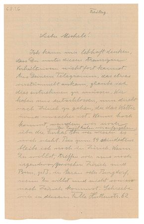 Lot #126 Albert Einstein Handwritten Letter Signed - Image 2